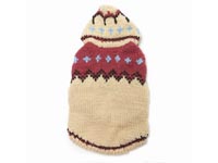 Pletený svetr s kapucí Pletený svetr s kapucí