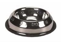 Miska nerez s gumou a motivem