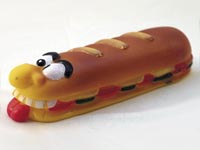 Hračka hotdog vinyl