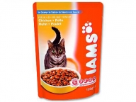 Iams Cat Adult Chicken kapsička 100g