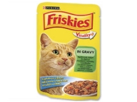 Kapsičky Friskies králík s játry a mrkví