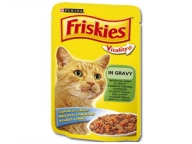Kapsičky Friskies králík + játra