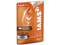 Iams Cat Adult Beef kapsička