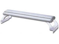 Terarijní osvětlení stříbrné 179 cm, 2 x 40 W