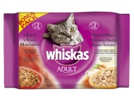 Kapsička Whiskas 4ks menu v krémové omáčce