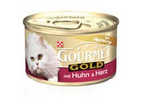 Konzerva Gourmet Gold kuře s játry 85g