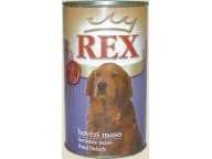 REX s hovězím masem 855g
