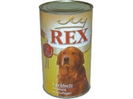 REX s drůběžím masem 855g
