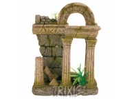Románské ruiny s rostlinou 25cm