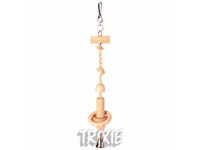 D�ev�n� krou�ek s rolni�kou na motouzu 38cm
