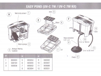 EASY POND 7 KIT systém filtrace a UV				