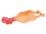 Oškubaný latexový kohoutek 25cm