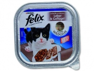 Paštika Felix játra + drůbež + zvěřina 100g