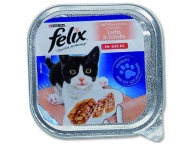 Paštika Felix platýz + losos 100g