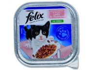 Paštika Felix losos + tuňák 100g