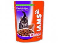 Iams Cat Adult Rabit kapsička 100g
