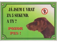 Tabulka Německý ohař hnědý