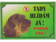 Tabulka Jezevčík drsnosrstý