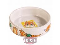 Porcelánová miska, motiv křeček