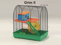 Klec GRIM II. + v�bava plast