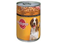 Pedigree Adult 400g - ku�e a karotka v �el�