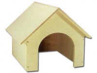 Domek stodola dřevěný 22x10x18cm