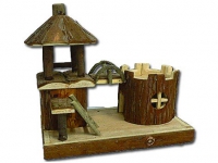 Domek zámeček 33x19x30cm