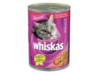 Konzerva Whiskas s hovězím masem