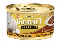 Konzerva Gourmet Gold s kachnou a krůtou 85g