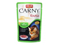 Kapsička CARNY EXOTIC se pštrosem 85g