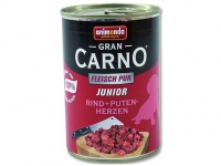 Konzerva Animonda Junior hovězí + krůtí srdce 400g