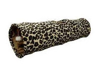Tunel prolézací nylon šustivý leopard 25x90cm