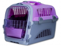 Přepravka Cat It Design Cabrio růžovo-bílá