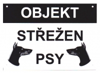 Tabulka Pozor pes