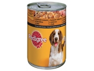 Pedigree Adult 400g - kuře a karotka v želé