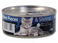 ONTARIO Junior Chicken Pieces + Shrimp 95g