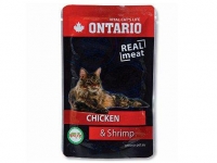 ONTARIO kapsička Chicken Schrimp 80g