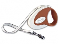 Vodítko Flexi Caramel Coffee S