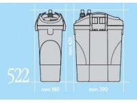 EDEN Filter 522 + 300W topítko
