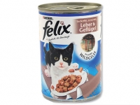 Konzerva Felix drůbež + játra + zvěřina 400g