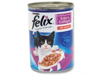 Konzerva Felix kachna + drůbež v želé 400g