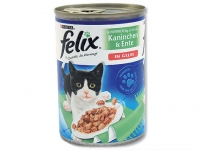 Konzerva Felix králík + kachna v želé 400g