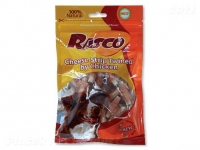 Pochoutka Rasco proužky sýru obalené kuř. masem 80g