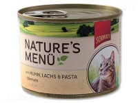 Konzerva Schmusy Nature´s Menü kuře + losos 190g