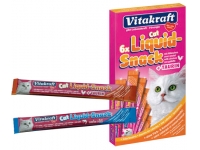 Vitakraft Cat Liquid-snack s kuřetem + taurin