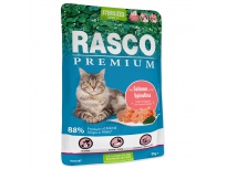 Kapsička RASCO Premium Cat Pouch Sterilized, Salmon, Spirulina 85g