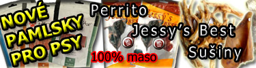 Pamlsky pro psy - Vep�ov� ucho, Hov�z� ucho, Ucho light, Pa��tky, Perrito