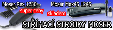 St��hac� strojky Moser za super ceny!