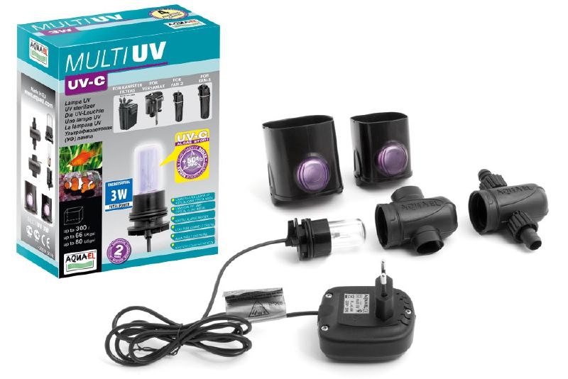 Akvaexo UV lampa AQUAEL MULTI UV 3 W