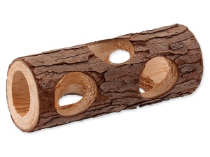 Úkryt SMALL ANIMAL Kmen stromu dřevěný 7 × 20 cm